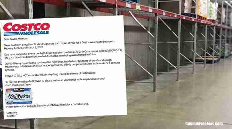 Did Costco Recall Kirkland Toilet Paper?